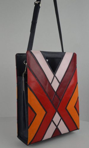 ART DECO RED (LARGE)